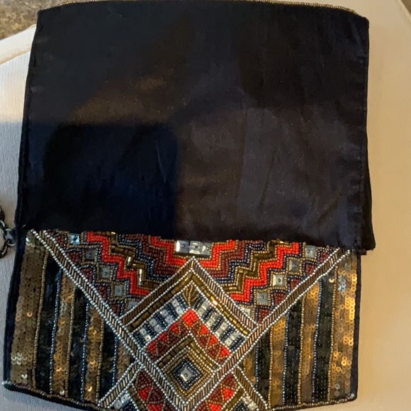 Multicolor Beaded Clutch from Anthropologie - Picture 6 of 7